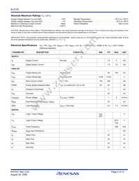 EL5126CL-T7 Datasheet Page 2