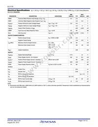 EL5176IYZ-T13 Datasheet Page 4
