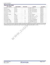 EL5191CWZ-T7 Datasheet Page 2