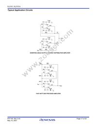 EL5191CWZ-T7 Datasheet Page 17