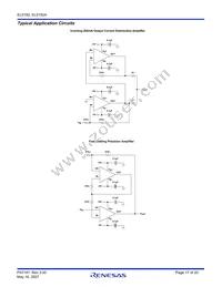 EL5192CWZ-T7A Datasheet Page 17