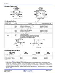 EL5211TIYEZ-T13 Datasheet Page 2