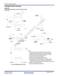 EL5220ILZ-T13 Datasheet Page 21