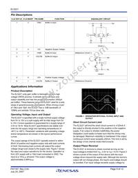EL5221CYZ-T7 Datasheet Page 9