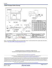 EL5225IRZ-T7 Datasheet Page 12