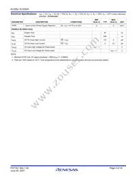 EL5292CS-T7 Datasheet Page 3
