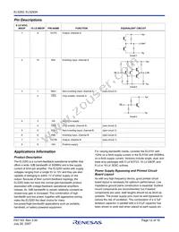 EL5293CSZ-T7 Datasheet Page 12