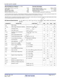 EL5300IUZ-T13 Datasheet Page 4
