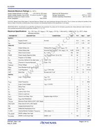 EL5325AIREZ-T7 Datasheet Page 2