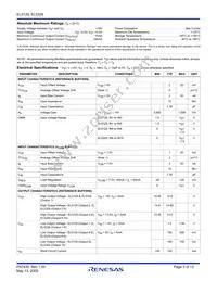 EL5329IRZ-T7 Datasheet Page 3