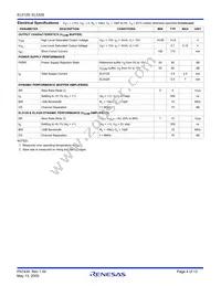 EL5329IRZ-T7 Datasheet Page 4
