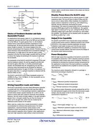 EL5371IUZ-T7 Datasheet Page 11