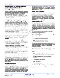 EL5373IU-T13 Datasheet Page 10