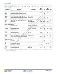 EL5374IUZ-T7 Datasheet Page 4
