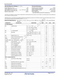 EL5375IU-T13 Datasheet Page 2