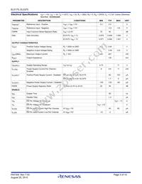 EL5375IU-T13 Datasheet Page 3