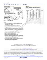 EL5410CSZ-T7 Datasheet Page 16