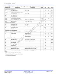EL5411IRZ-T7 Datasheet Page 4