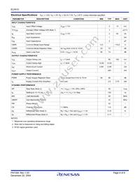 EL5412IRZ-T7 Datasheet Page 4
