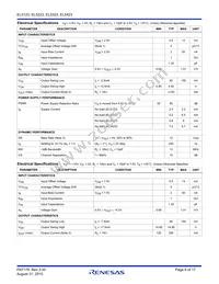 EL5423CR-T7 Datasheet Page 6