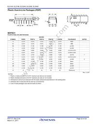 EL5444CUZ-T7 Datasheet Page 22