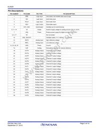 EL5525IREZ-T7 Datasheet Page 3