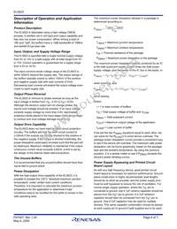 EL5623IRZ-T7 Datasheet Page 6