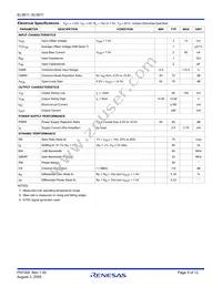 EL5811IREZ-T7 Datasheet Page 5