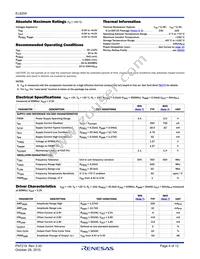 EL6204CWZ-T7A Datasheet Page 4
