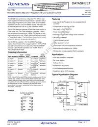 EL7530IY-T7 Datasheet Cover