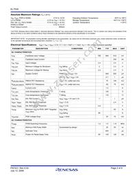 EL7534IY-T7 Datasheet Page 2
