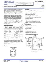 EL7536IY-T7 Datasheet Cover