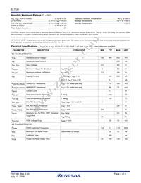 EL7536IY-T7 Datasheet Page 2