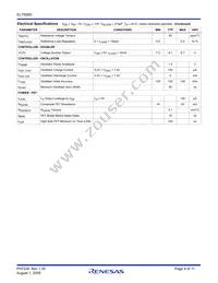 EL7556DCMZ-T13 Datasheet Page 4