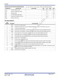 EL7562CUZ-T13 Datasheet Page 3