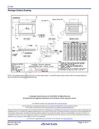 EL7581IREZ-T7 Datasheet Page 17