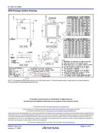 EL7586ILZ-T7 Datasheet Page 21