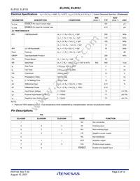 EL8102IWZ-T7A Datasheet Page 3