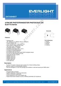 EL817(S2)(A)(TU)-G Datasheet Cover