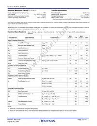 EL9214IREZ-T13 Datasheet Page 2