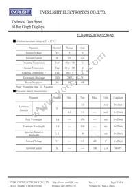 ELB-1001SDRWA/S530-A3 Datasheet Page 3