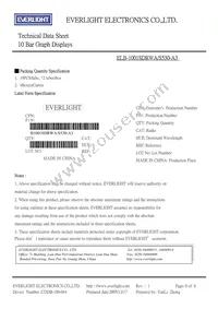 ELB-1001SDRWA/S530-A3 Datasheet Page 6