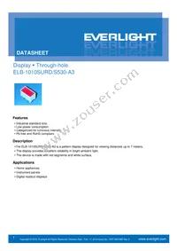 ELB-1010SURD/S530-A3 Datasheet Cover