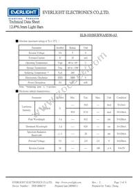 ELB-1010SURWA/S530-A3 Datasheet Page 3