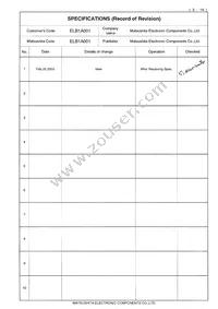 ELB-1A001 Datasheet Page 3