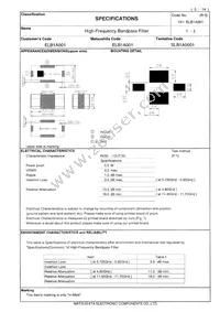 ELB-1A001 Datasheet Page 5