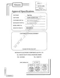 ELC-3GN100M Datasheet Cover