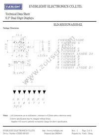 ELD-305SYGWA/S530-E2 Datasheet Page 2