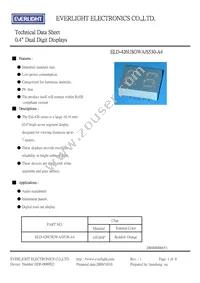 ELD-426USOWA/S530-A4 Datasheet Cover