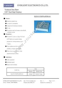 ELD-511USOWA/S530-A4 Datasheet Cover